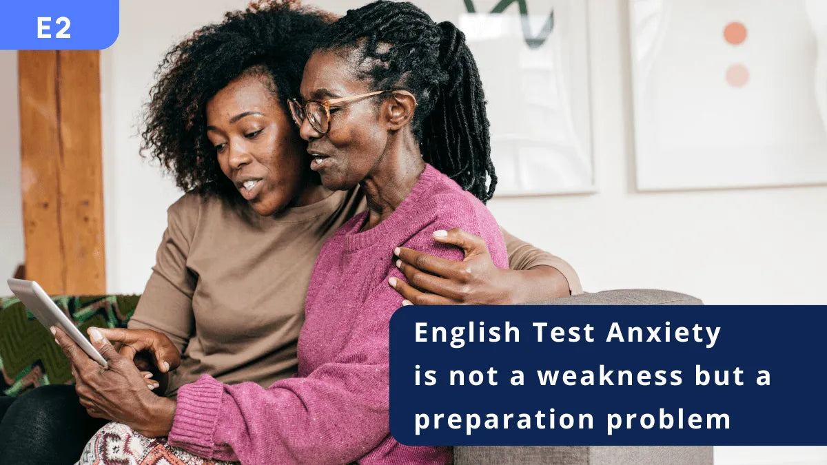 English test anxiety