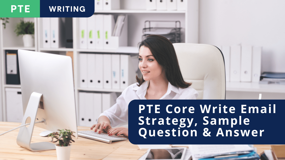 PTE Core Write Email