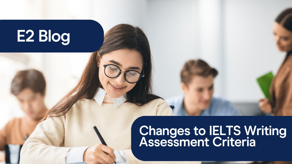 Changes to the IELTS Writing criteria